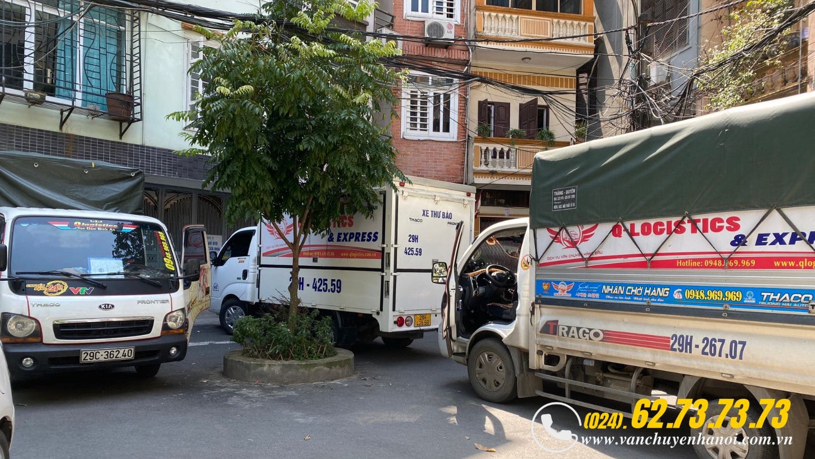 xe chở hàng hà nội